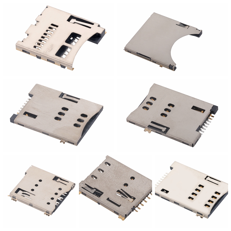 PUSH PUSH CARD connector SERIES --preferred  Micro SD & TF card connector 