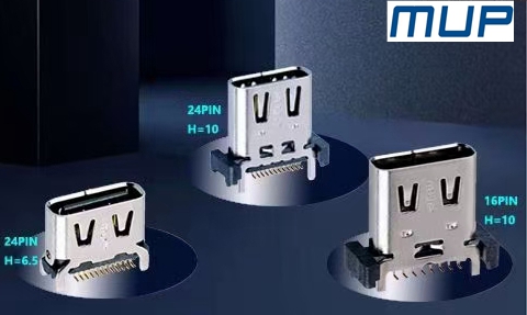 深圳MUP USB3.1 板端Type-C连接器 